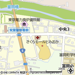 富岡わんぱくパーク周辺の地図