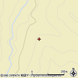 福島県大沼郡会津美里町東尾岐小屋平周辺の地図