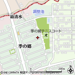 福島県須賀川市季の郷266周辺の地図