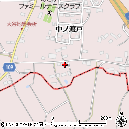 福島県郡山市安積町笹川中ノ渡戸56-2周辺の地図