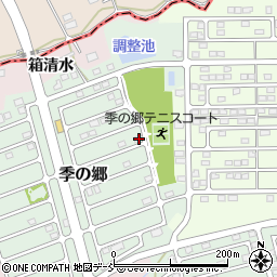 福島県須賀川市季の郷265周辺の地図