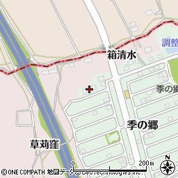 福島県須賀川市季の郷19周辺の地図