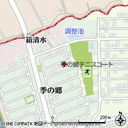 福島県須賀川市季の郷295周辺の地図