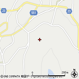 新潟県長岡市山古志虫亀861周辺の地図
