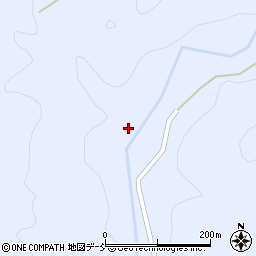 石川県輪島市三井町（仁行松尾前）周辺の地図