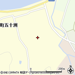 石川県輪島市門前町五十洲東出周辺の地図