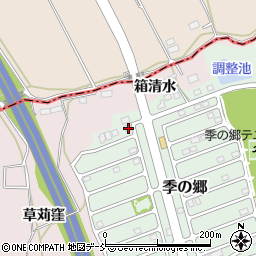 福島県須賀川市季の郷16周辺の地図