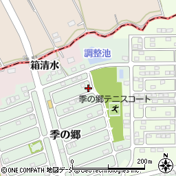 福島県須賀川市季の郷298周辺の地図