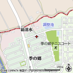 福島県須賀川市季の郷316周辺の地図