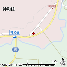 石川県鳳珠郡能登町神和住ナ周辺の地図