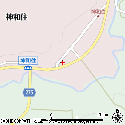 石川県能登町（鳳珠郡）神和住（ナ）周辺の地図