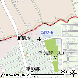福島県須賀川市季の郷6周辺の地図