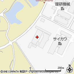 新潟岡本硝子柏崎工場周辺の地図