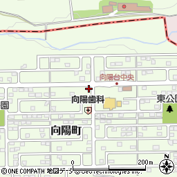 福島県須賀川市向陽町845周辺の地図