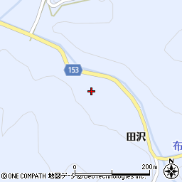 福島県只見町（南会津郡）布沢（沖ノ原）周辺の地図