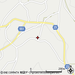 新潟県長岡市山古志虫亀985周辺の地図