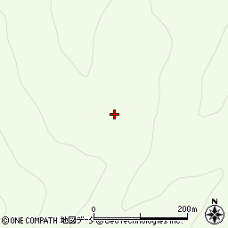 福島県大沼郡金山町山入打越山周辺の地図