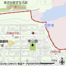 福島県須賀川市向陽町116周辺の地図
