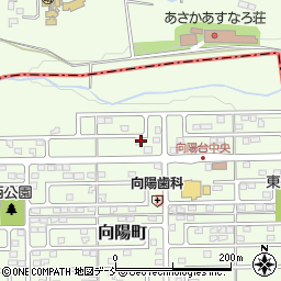 福島県須賀川市向陽町983周辺の地図