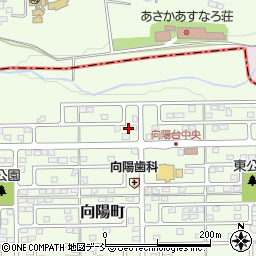 福島県須賀川市向陽町986周辺の地図
