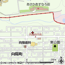 福島県須賀川市向陽町140周辺の地図