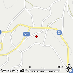新潟県長岡市山古志虫亀993周辺の地図