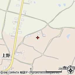 福島県郡山市田村町山中上野163周辺の地図