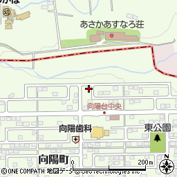 福島県須賀川市向陽町73周辺の地図
