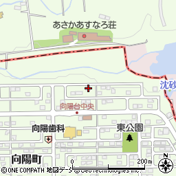 福島県須賀川市向陽町82周辺の地図