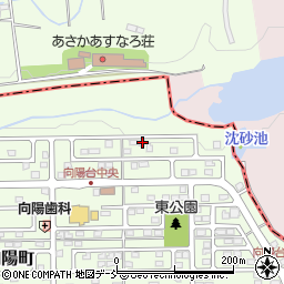福島県須賀川市向陽町91周辺の地図