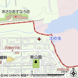 福島県須賀川市向陽町103周辺の地図