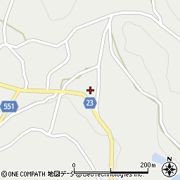 新潟県長岡市山古志虫亀821周辺の地図
