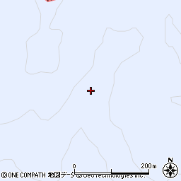 福島県只見町（南会津郡）布沢（横曽根山）周辺の地図