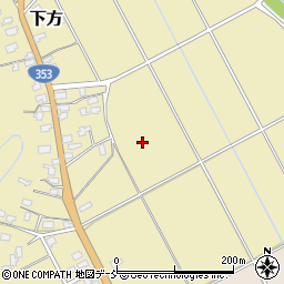 新潟県柏崎市下方周辺の地図