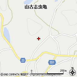 新潟県長岡市山古志虫亀3240周辺の地図