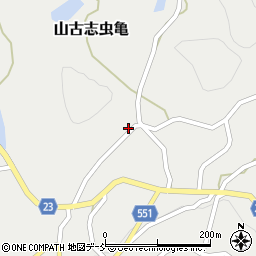 新潟県長岡市山古志虫亀3236周辺の地図