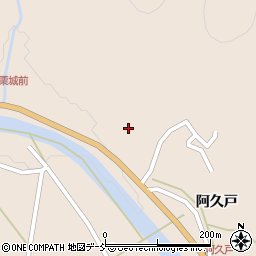 福島県昭和村（大沼郡）下中津川（根岸前）周辺の地図