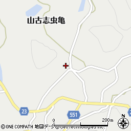新潟県長岡市山古志虫亀3235周辺の地図