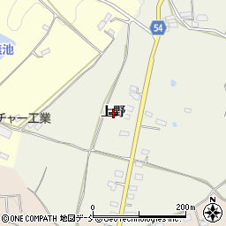 福島県郡山市田村町小川上野周辺の地図