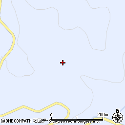 福島県南会津郡只見町布沢松坂山周辺の地図