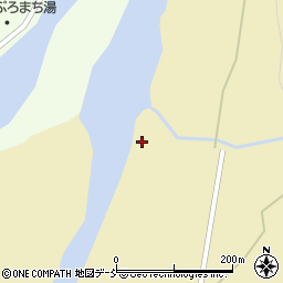 福島県只見町（南会津郡）黒沢（下原）周辺の地図