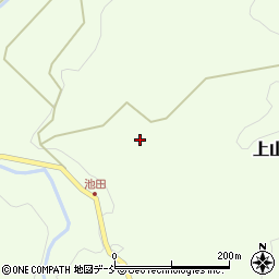 石川県輪島市上山町元上周辺の地図