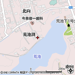 福島県郡山市安積町笹川荒池渕12周辺の地図