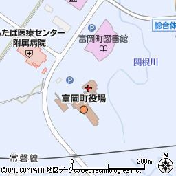 復興庁福島復興局　帰還環境整備センター周辺の地図