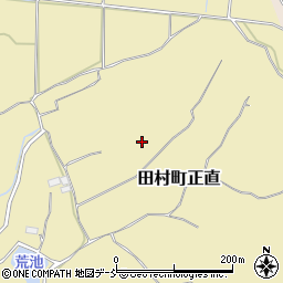 福島県郡山市田村町正直広町周辺の地図
