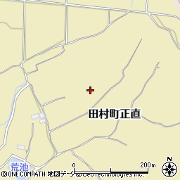 福島県郡山市田村町正直（広町）周辺の地図
