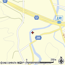 石川県能登町（鳳珠郡）上町（チ）周辺の地図