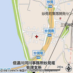 新潟県長岡市妙見町126-8周辺の地図