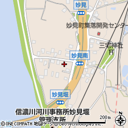 新潟県長岡市妙見町128-16周辺の地図