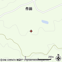 福島県田村市滝根町菅谷立石周辺の地図
